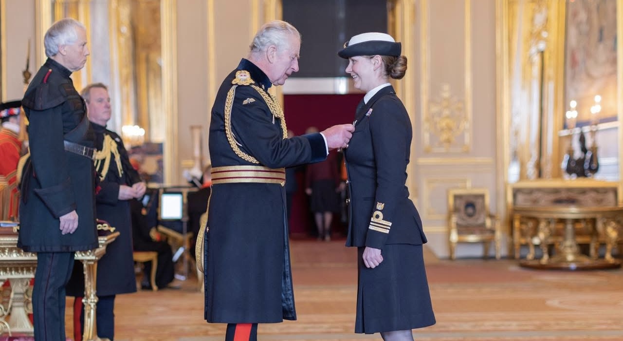 Commander Amy Francesca Gilmore MBE RN