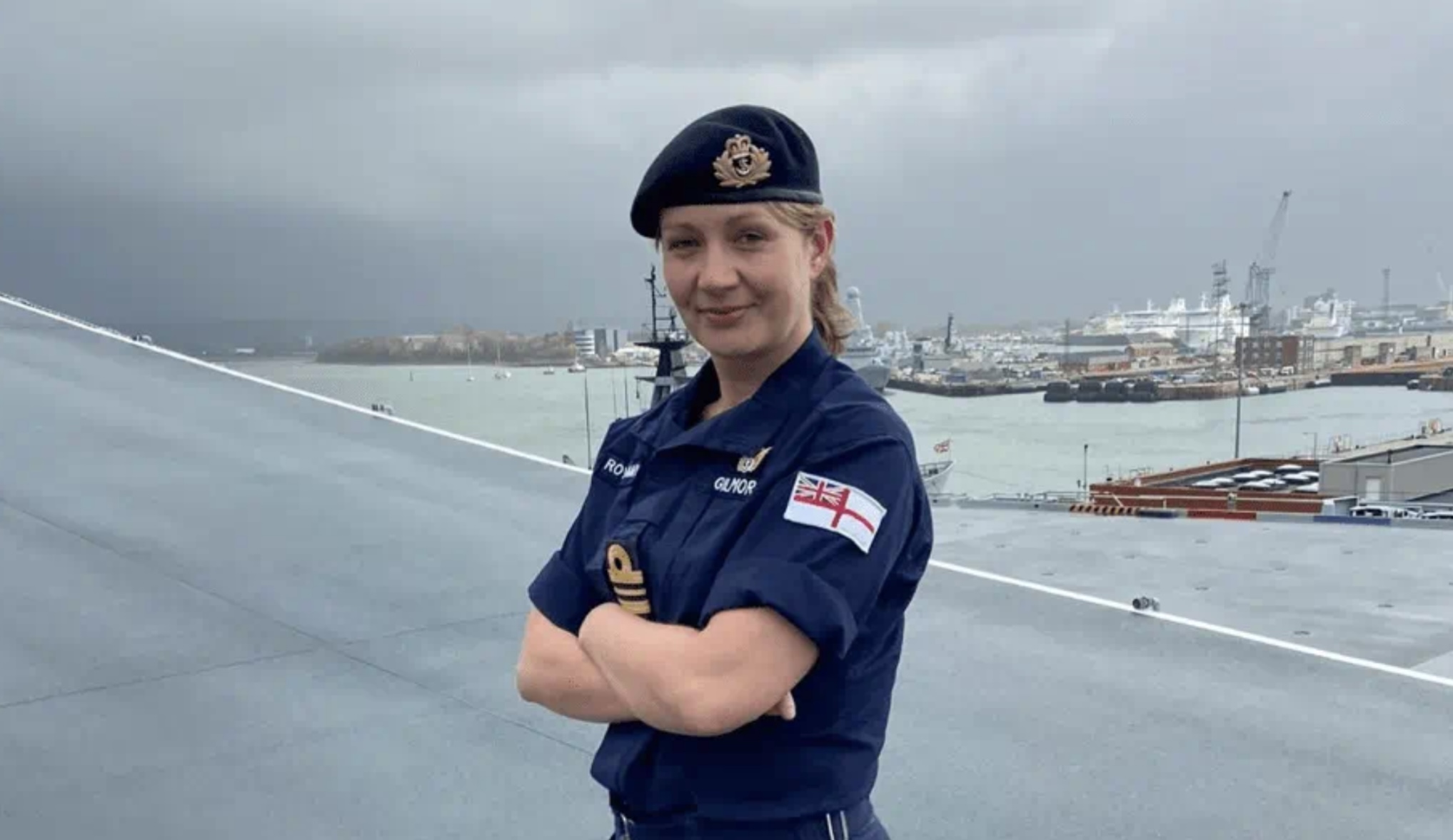 Commander Amy Francesca Gilmore MBE RN